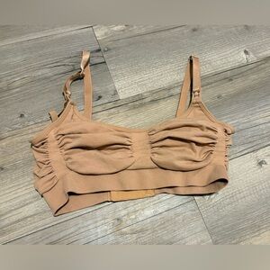 SKIMS Kim Kardashian sculpting maternity nursing bra L/XL new without tags